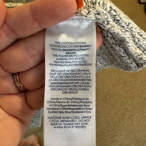 Men’s Chaps pull over, quarter-zip, sweater ~ Size L - Picture 5 of 7